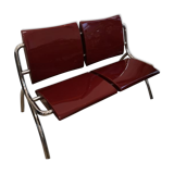 Banquette chromée