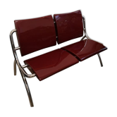 Chrome bench seat
