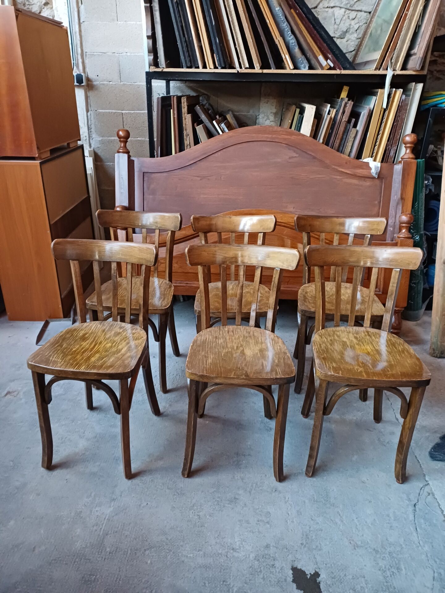 Lot de 6 chaises bistrot 