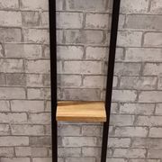 Etagere acier et chene
