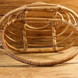 Rattan egg basket