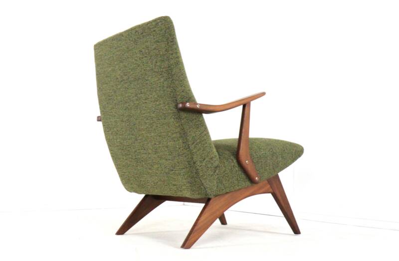 Armchair 'Beverwijk' - fully restored - new upholstery - mid century modern