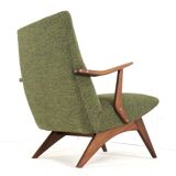 Armchair 'Beverwijk' - fully restored - new upholstery - mid century modern