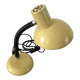 Lampe de bureau vintage métal jaune