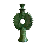 Tamegroute pottery candle holder