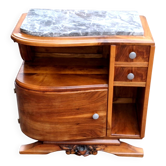 Console basse asymétrique meuble d'appoint style art déco an 20 30