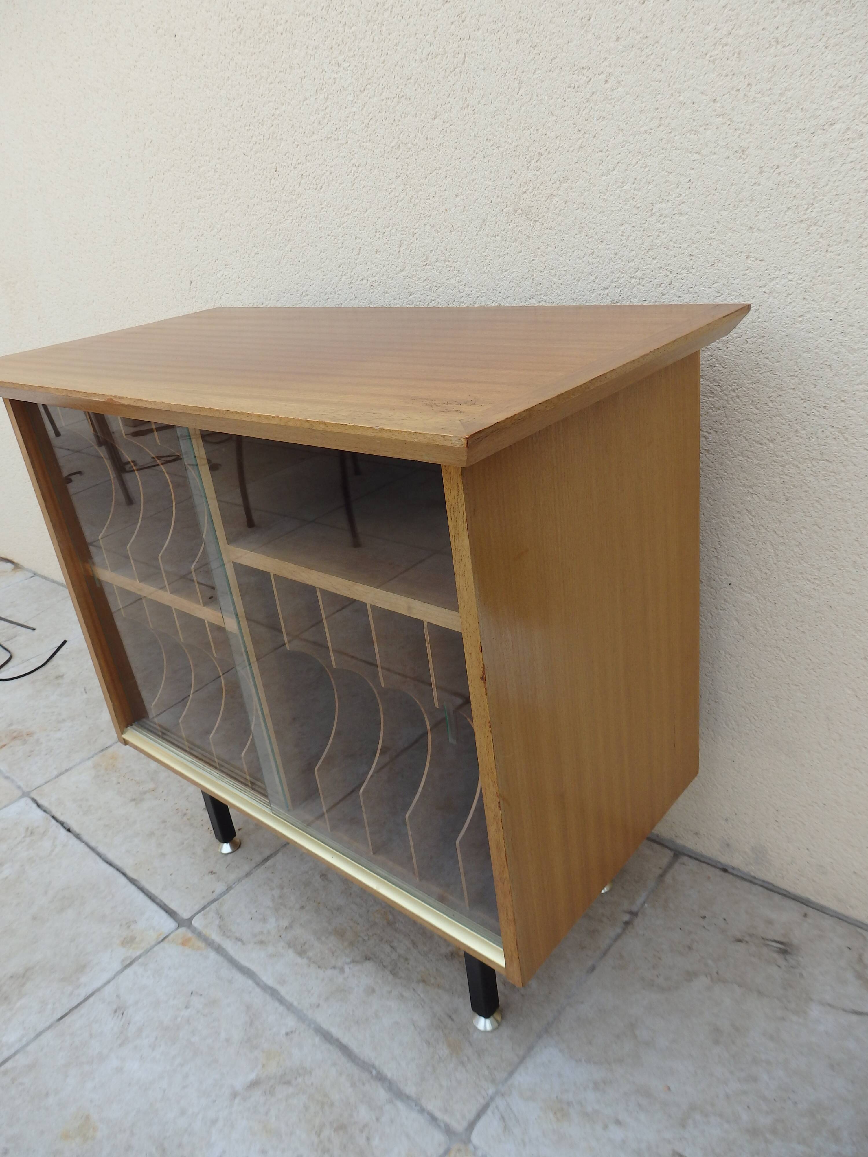 Scandinavian vintage furniture range vinyl record partition