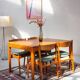 Vintage teak dining table, Danish Mid Century, 1960s, solid wood