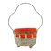 H8Z Basket Sugar Bowl with Glass Kralik Type