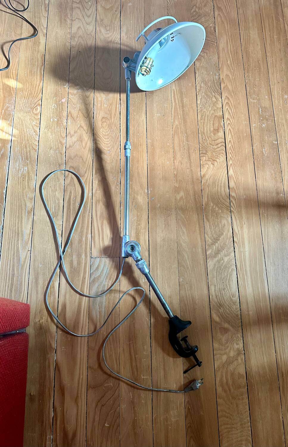 Vintage architect lamp