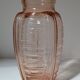 Vase en verre orange