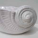 Salad bowl / cache vintage shell pot in earthenware