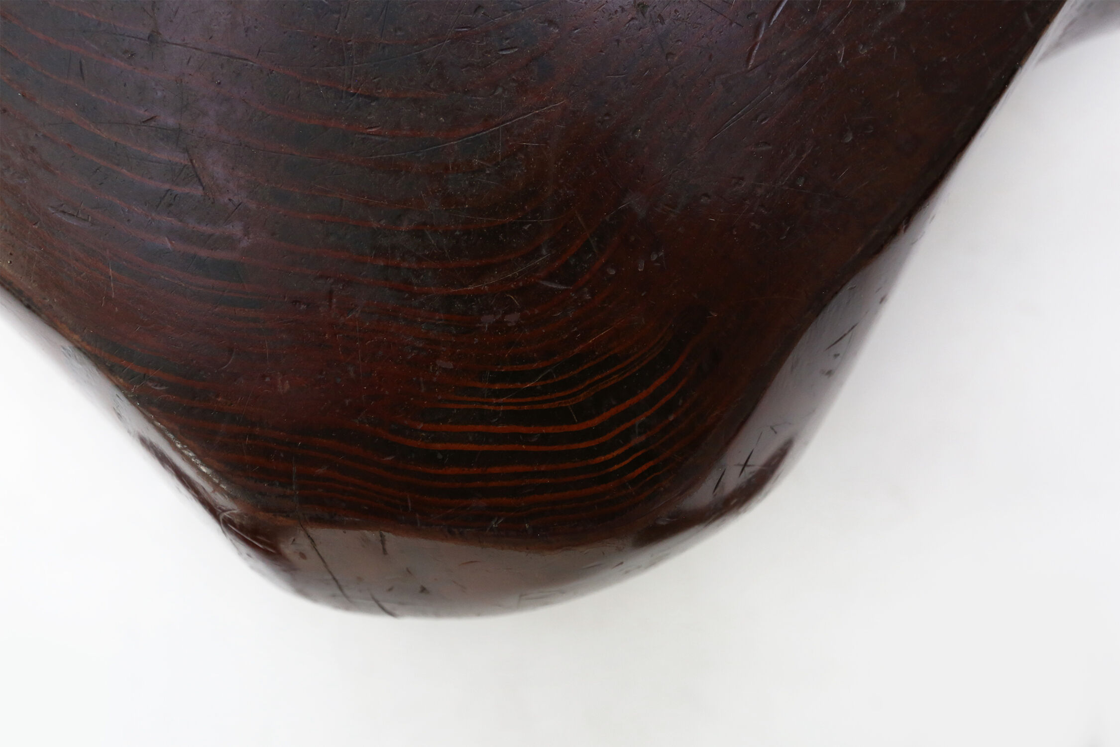 Solid tree trunk coffee table ca.1950