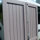 Old wooden doors 2 flaps