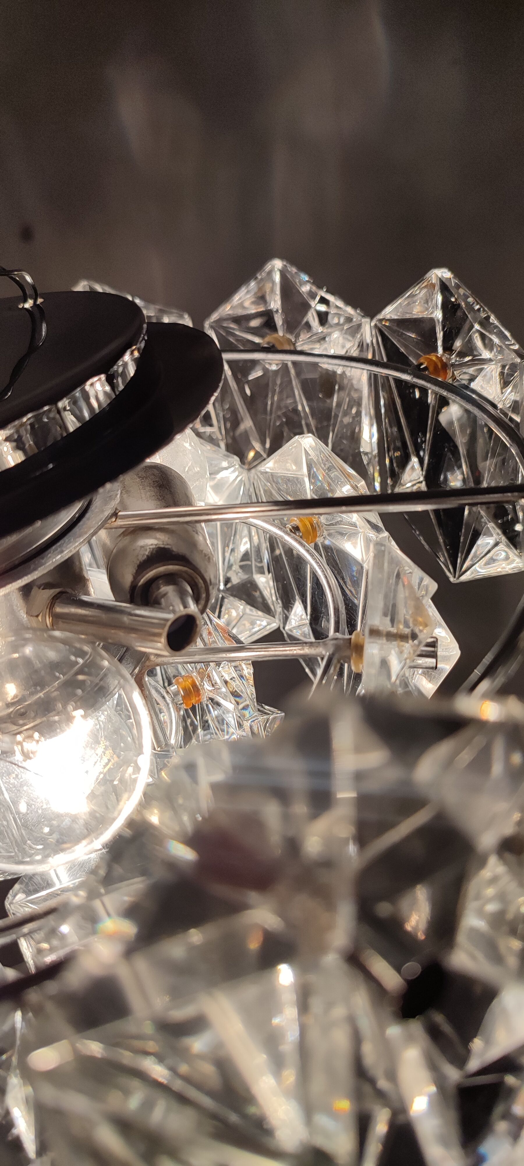 Ceiling lamp "Kinkeldey". Germany 1970s.