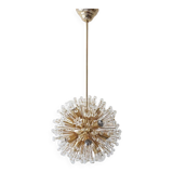 Emil Stejnar Lustre Sputnik Dandelion Gold Mid-Century, 1970s