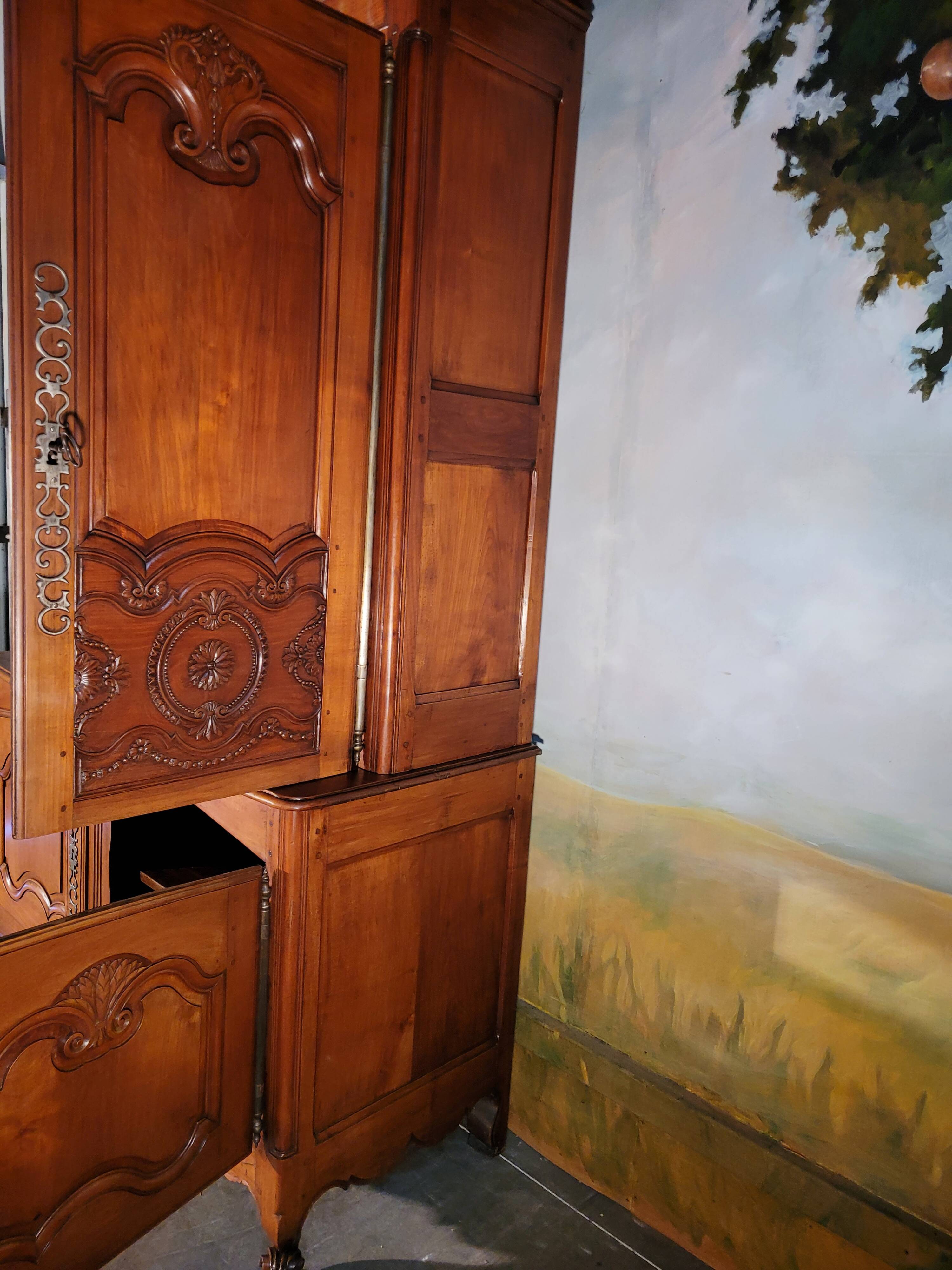 Buffet two bodies Louis XV period