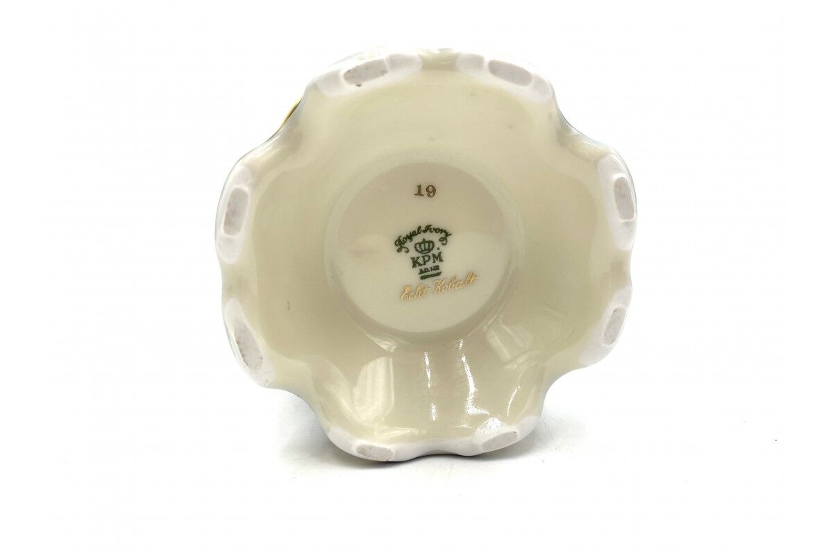 Cobalt Vase, Krister Porzellan, 1930s