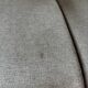 Grey two-seater sofa