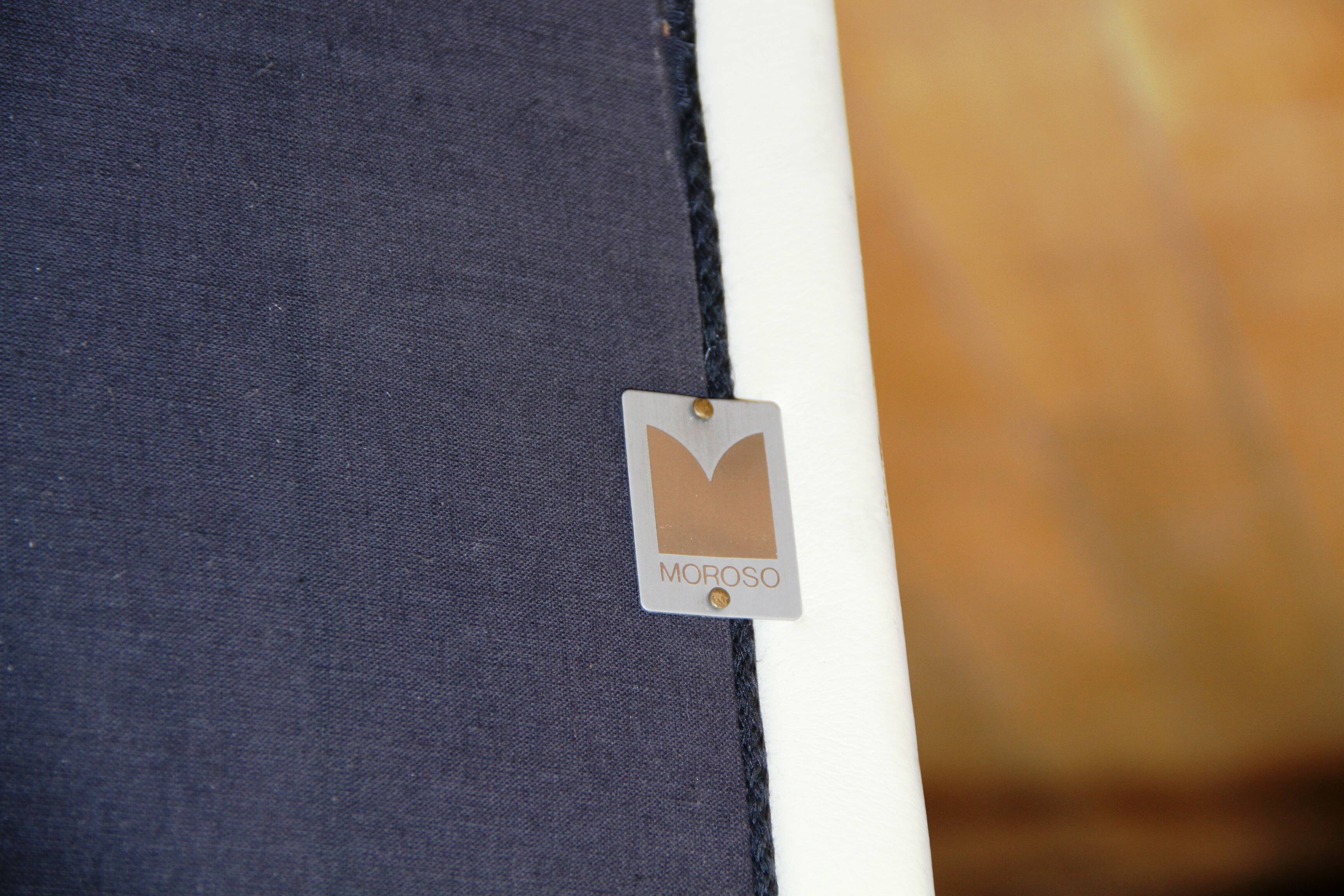 Steel armchair, Moroso