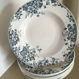 8 hollow plates st Amand and Hamage model Marie Louise