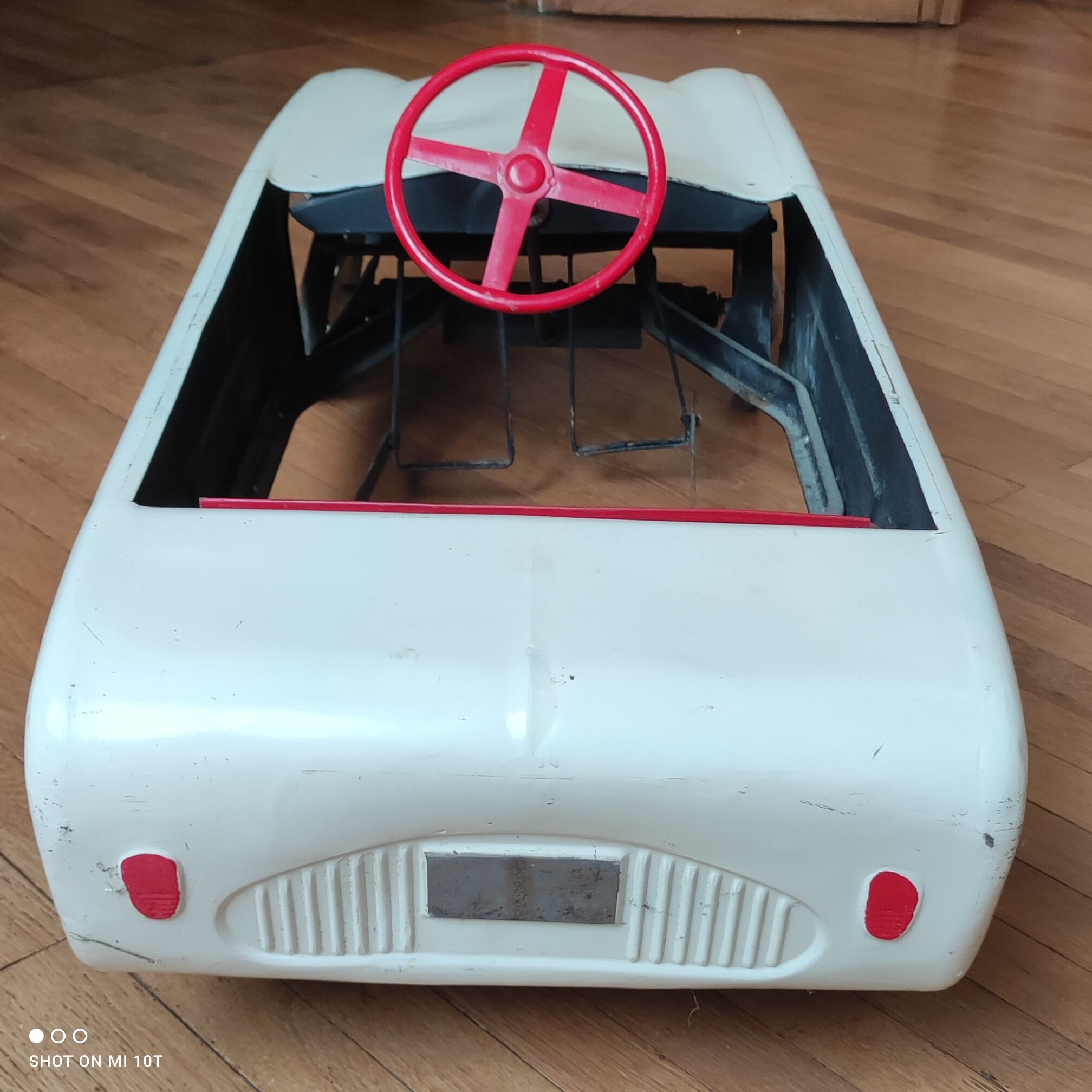Vintage pedal car
