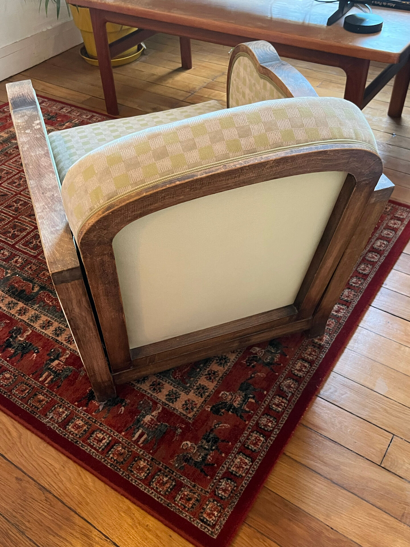 Fauteuil, style, art déco