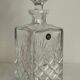 Vintage crystal whisky carafe Lancel Paris