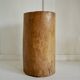 Vase XL en bois brutaliste