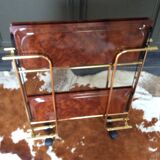 Folding rolling trolley