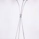Mid-Century Chrome-Plated Steel Floor Lamp attributed to Napako, 1950s
