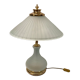 Table lamps in satinated glass, 1980