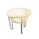 Table basse toca acrylique beige
