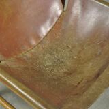A/S MIKAEL LAURSEN / vintage leather easychair / Illum Wikkelsø / Denmark 1960s
