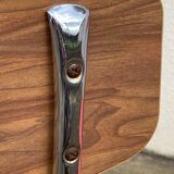 Mismatched formica chairs and stool 1960