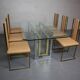 Italian dining room set by Renato Zevi from the 70's