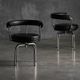 LC7 chairs by Charlotte Perriand, Le Corbusier and Pierre Jeanneret, 1980s