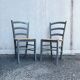 Chaises en bois style campagne