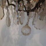 Antique chandelier with pendants