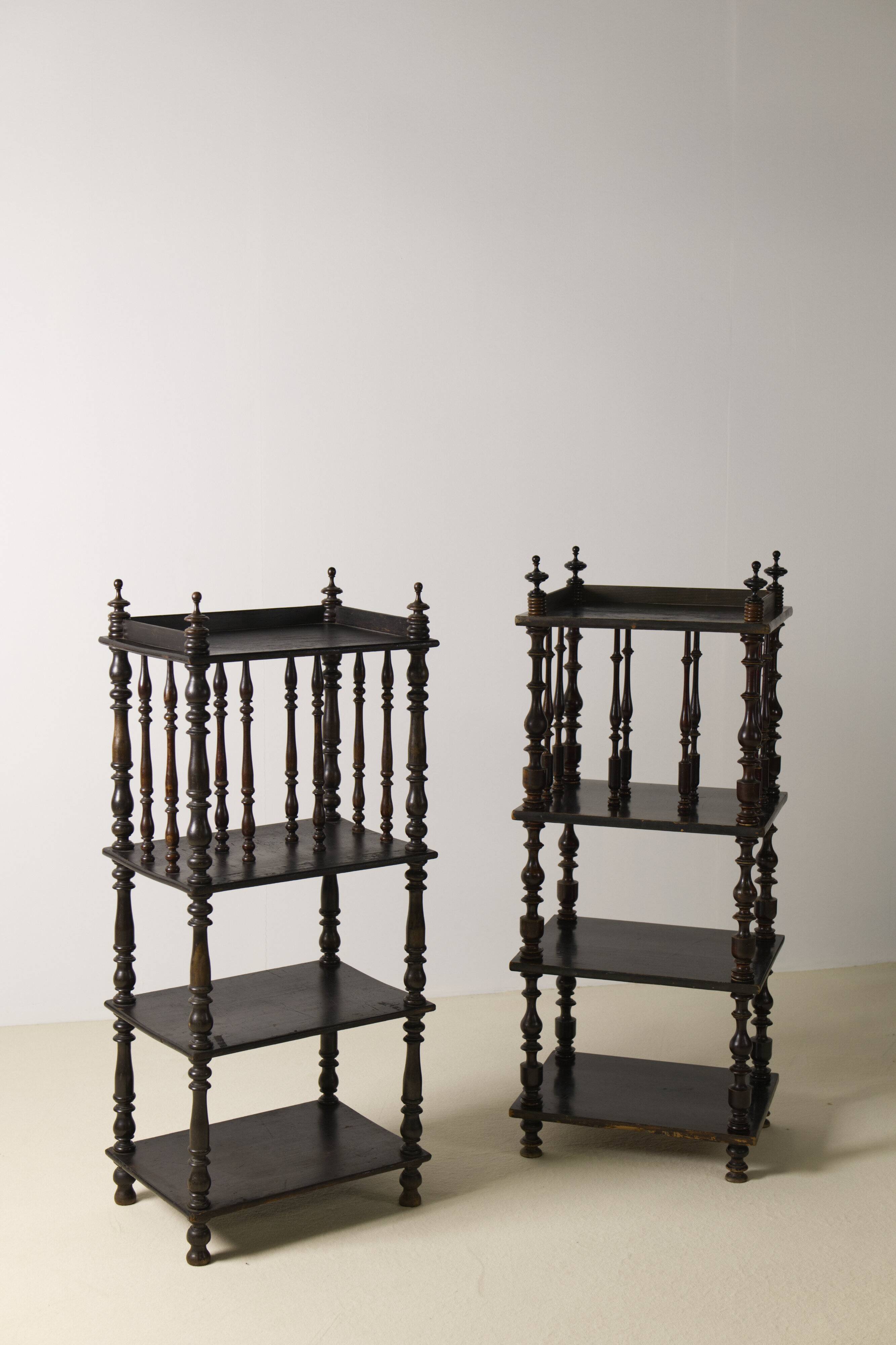 Paire de cabinets à partitions de Napoléon III