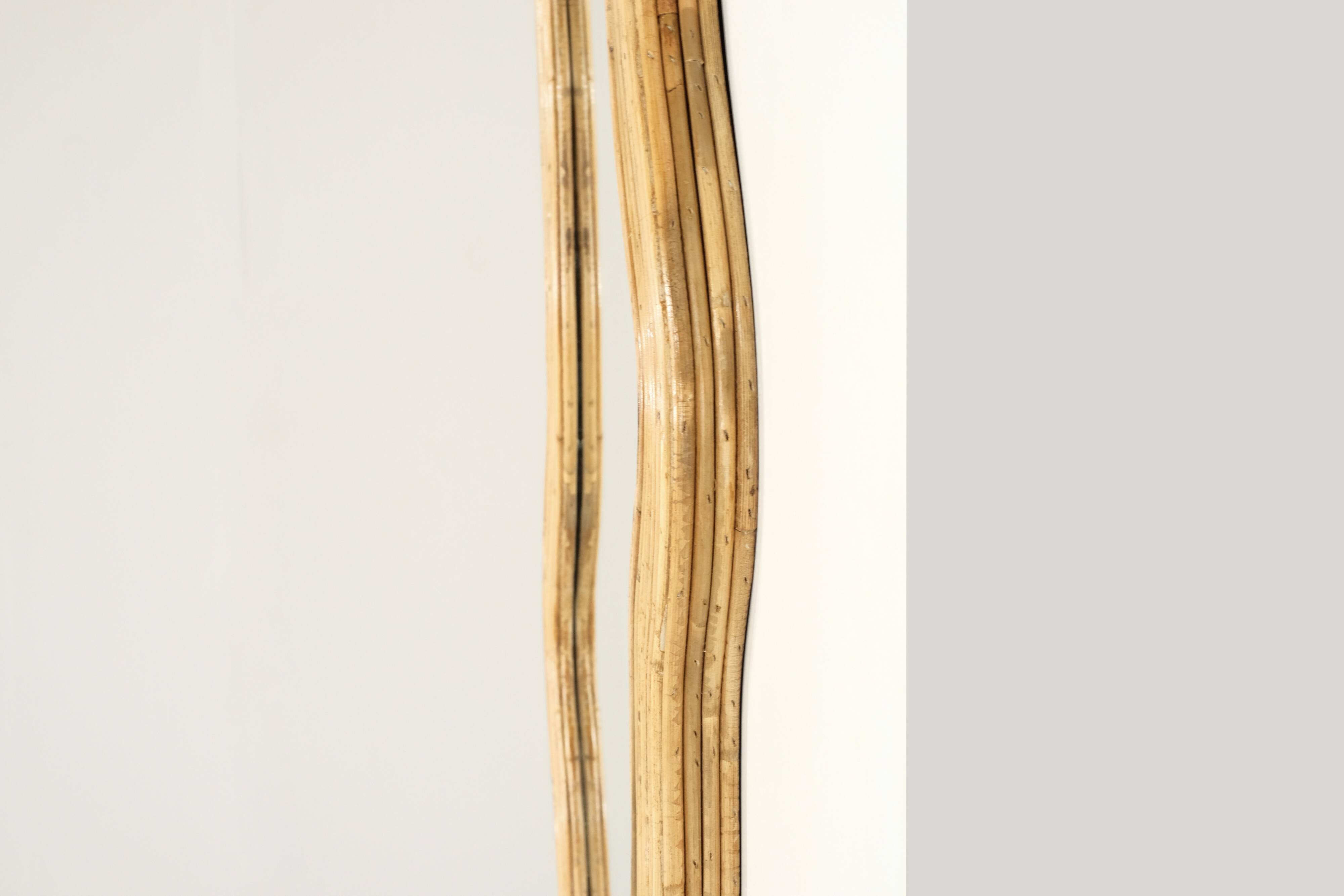 Large format mirrored bamboo, Contemporary Italy.