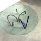 Murano glass coffee table by Maurice Barilone, 1980s