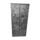 Undus brushed aluminum cabinet