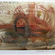 Lithographie 1/10 signée Bernard Ledein, 1986