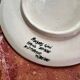 Old enamel plate