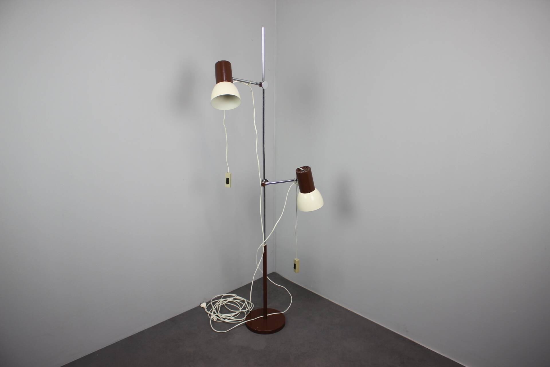 Vintage Napako Floor Lamp, Czechoslovakia, 1970s