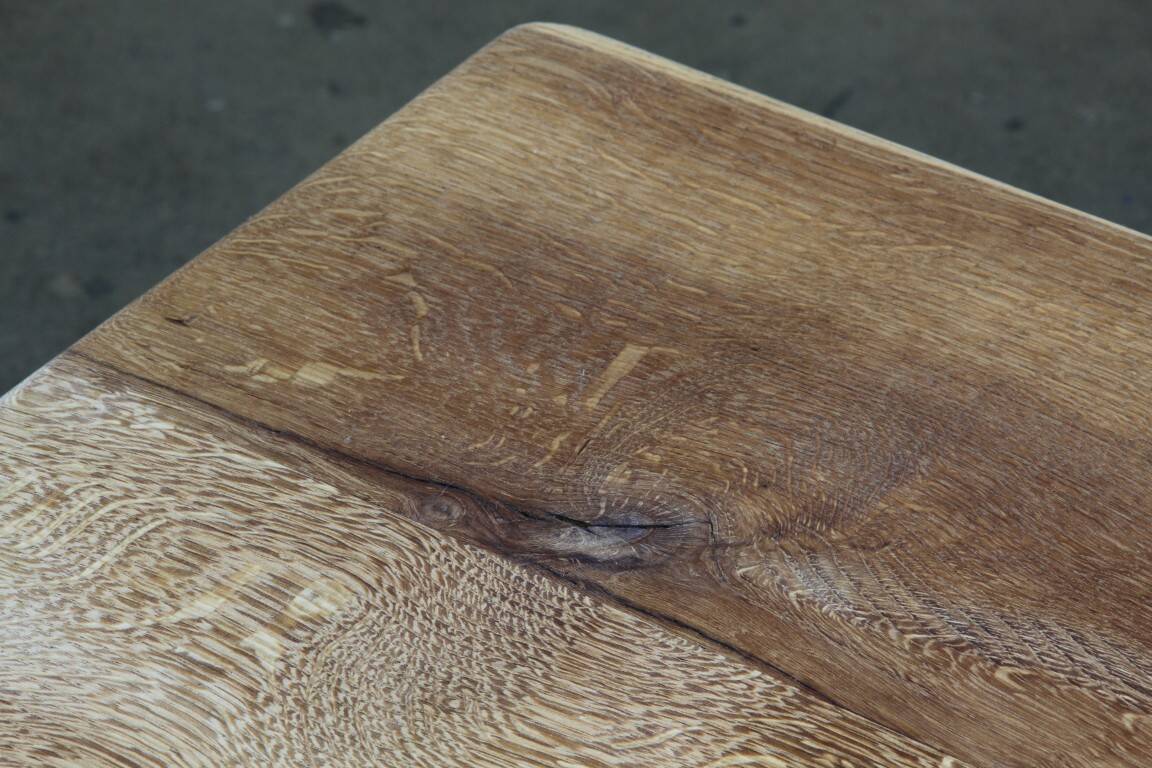 Early 20th century Danish Baroque coffee table solid oak