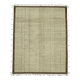 Handmade Turkish One of a Kind 290 cm x 362 cm Beige Wool Carpet