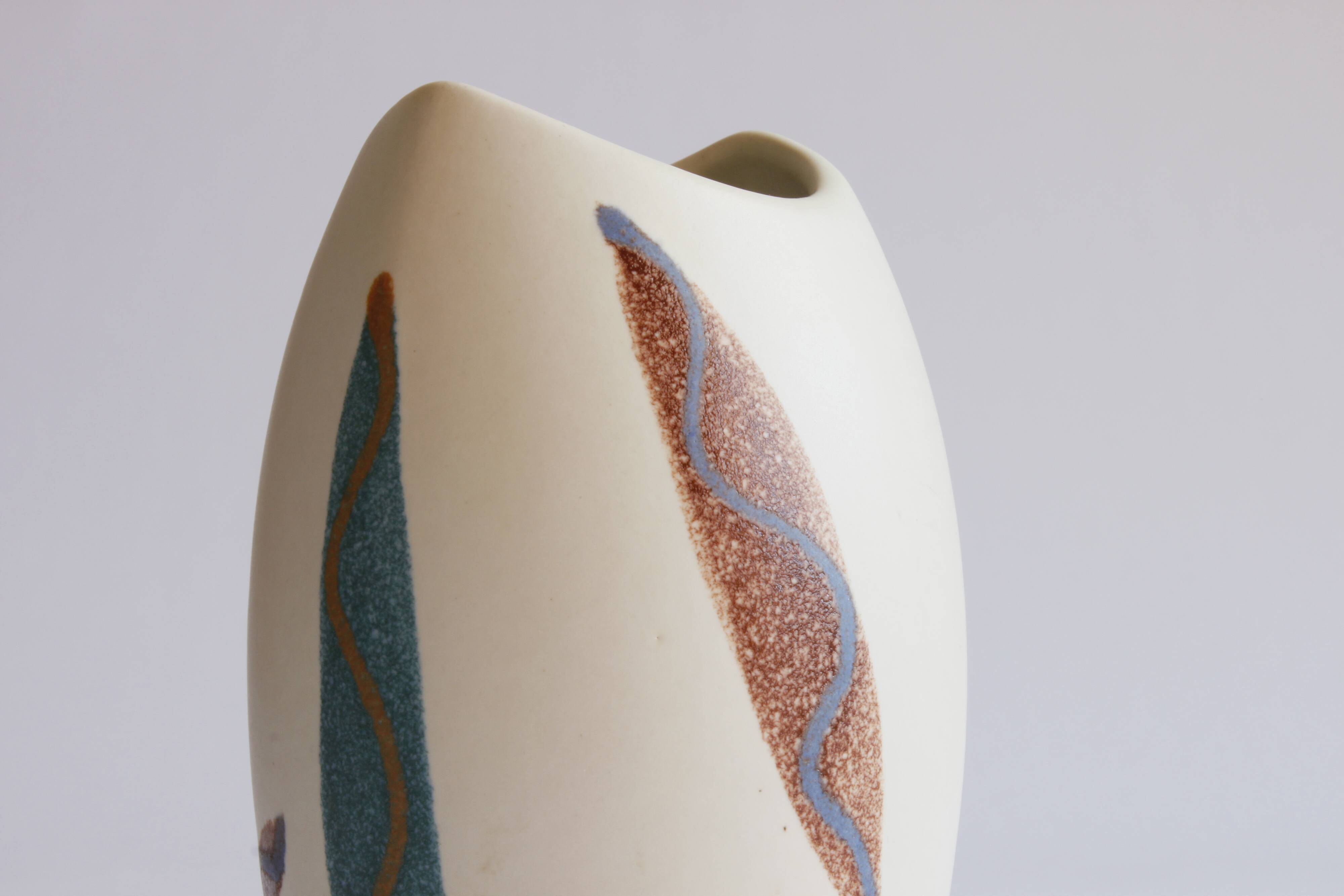 Fischmaul vase by Jasba Keramik, Germany 1950s.