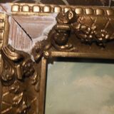 Impressionist painting, XIX-XX°s., landscape, oil on wood signed A.Hervé